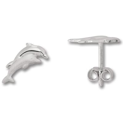 Paar Ohrhänger ONE ELEMENT "Delfin Ohrringe Ohrstecker aus 925 Silber", silber, Ohrringe, Damen, Kinder, Silber 925 (Sterlingsilber), Ausdruck von Individualität – dezent, bedeutungsvoll, nah am Herzen