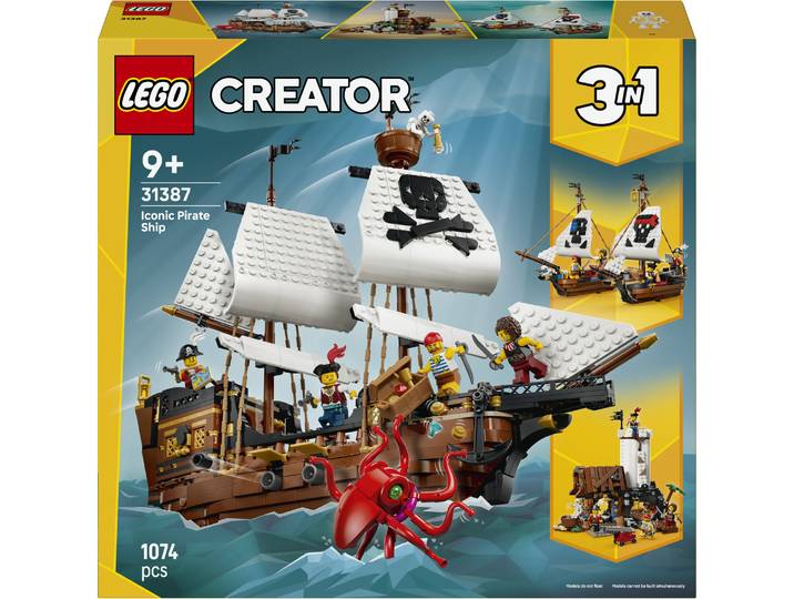 LEGO Creator Bâteau Pirate Mythique 31387 LEGO