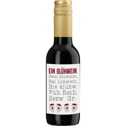Glühwein im Fläschchen - Ein Glühwein...
