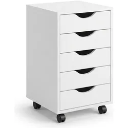 Relaxdays, Rollcontainer, Rollcontainer (40 x 40 x 66.50 cm)