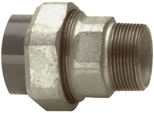 Bänninger PVC-U/gtw Rohrverschraubung 1T50118032 63mmxR 2", DN 50