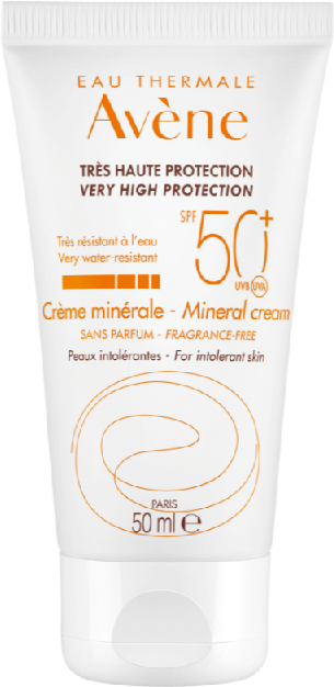 Avène Solar Creme Mineral SPF50+ 50ml