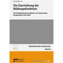 Die Einrichtung der Bildungsdirektion, Fachbücher von Eva Stuhlpfarrer