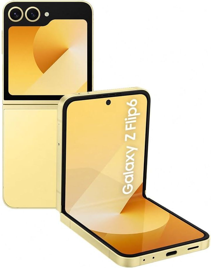 SAMSUNG Galaxy Z Flip6 5G 256GB AI Phone Yellow SIM-Free Unlocked Mobile Phone, Used - Like New