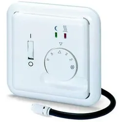Eberle 517818152100 UP-Fussbodenregler mit Begrenzer, AC 230V, 1Schliesser, 16A, Lampen: Wärme, Absenkbetrieb. Lastunterbrechung nach EN 50559 Fre L2A