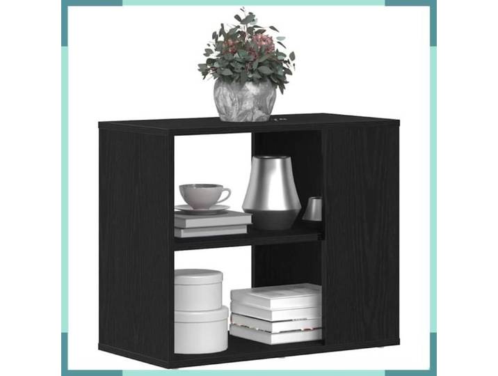 Buffet - 862606 - Chêne noir - Bois d'ingénierie - Avec tiroir
