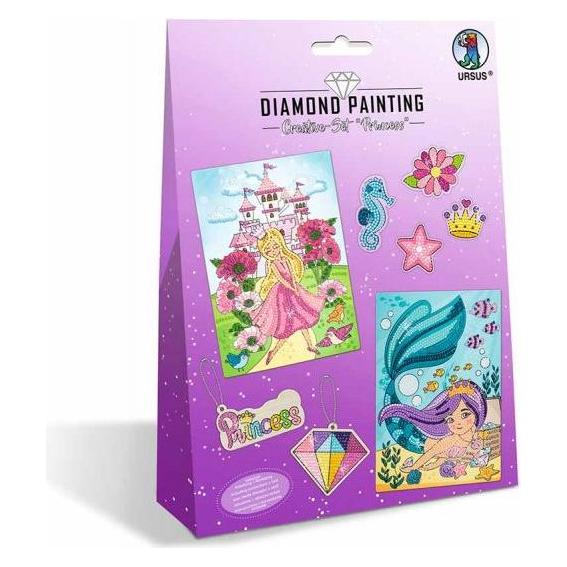 Ursus Bastelset Diamond Painting Princess (43510002)