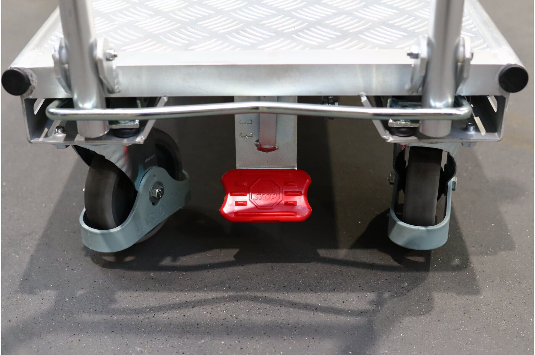 Variofit Klappbügelwagen Totmannbremse RAL 7016 (sw-450.831/AG)