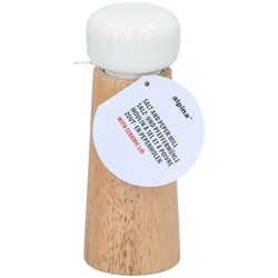 alpina Salz- und Pfeffermühle 2-fach sortiert, Pfeffermühle + Salzmühle, Braun