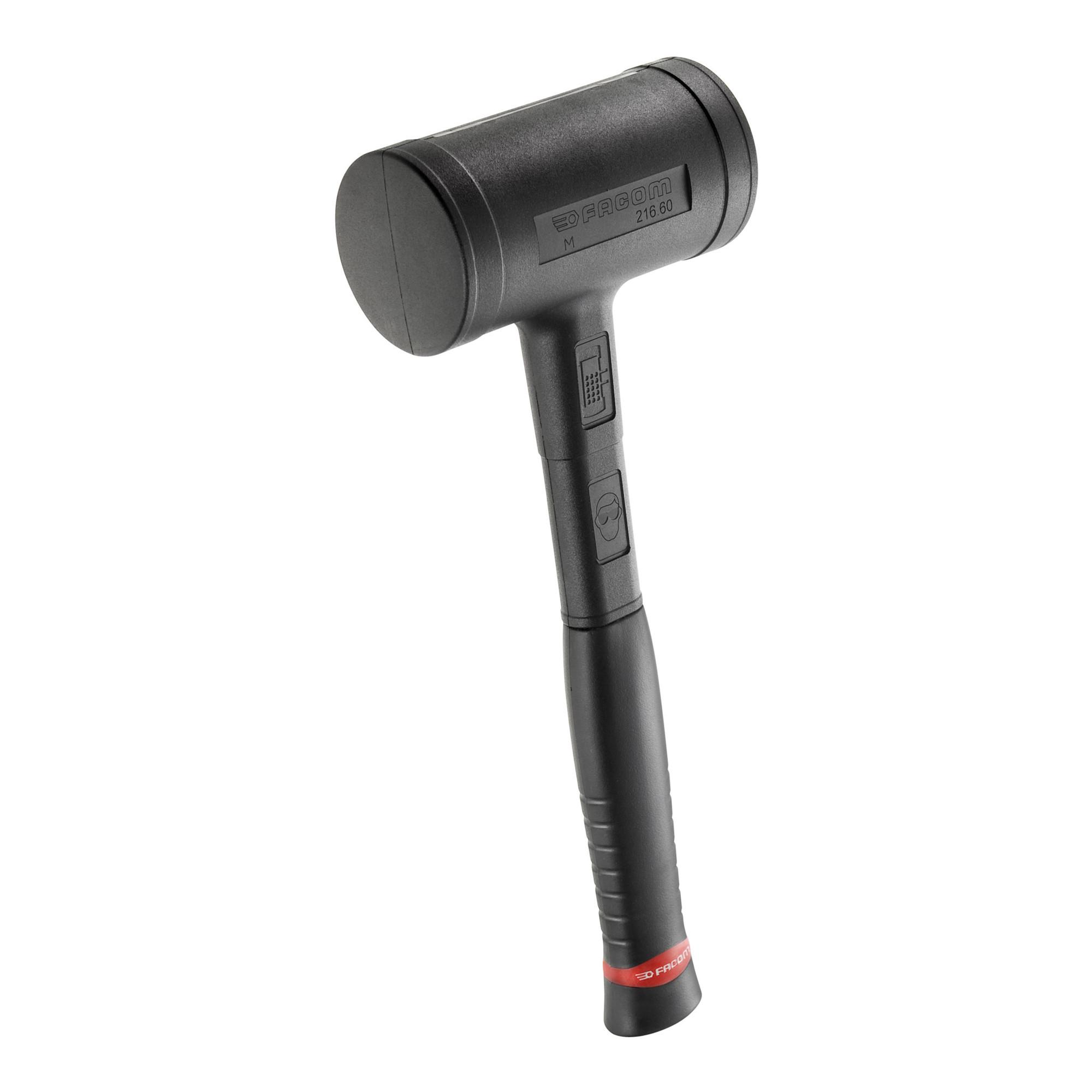 Facom Einblock-Hammer, rückschlagfrei Stahl PU-Mantel Ø Schlagfläche ca. 60 mm (216.60)