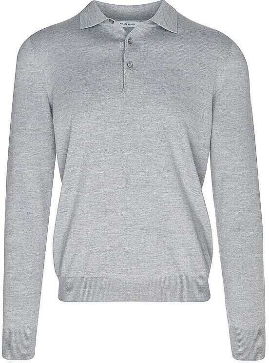 GRAN SASSO Poloshirt  hellgrau   50 50