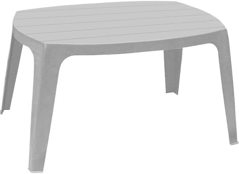 Mesa De Exterior Fija Progarden Gris Talla Única Unisex