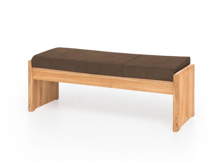 SCOTT Sitzbank / Truhenbank, Material Massivholz / Bezug