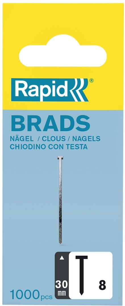 Isaberg Rapid AB Rapid Typ 8 Nagel 30 mm, 1000 Nägel