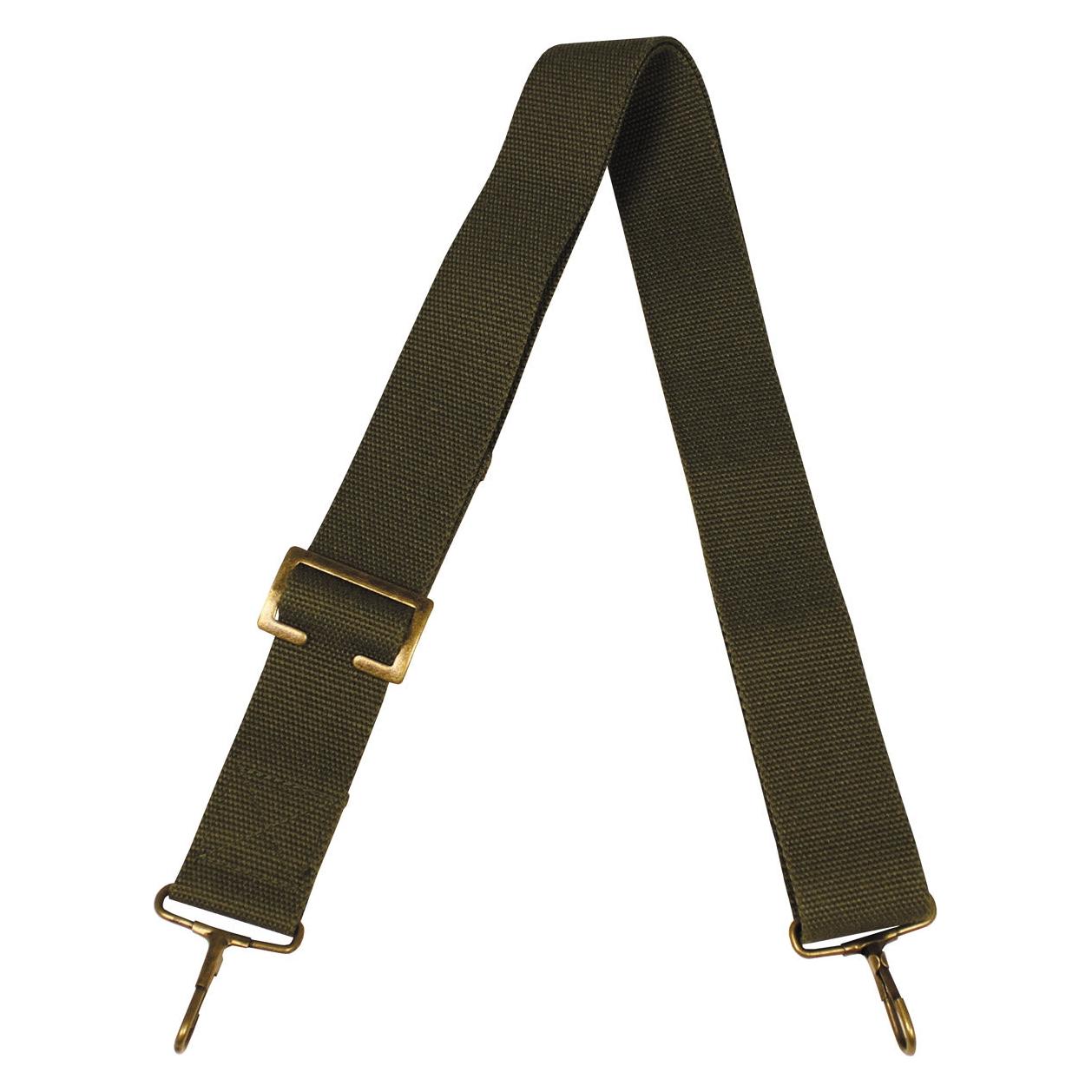 Mfh Schulterriemen für Tasche, 38 mm, oliv, mit 2 Karabiner (32020079)