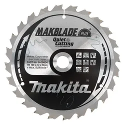 Makita, Sägeblatt, B-09824 TCT-Säge 260X2.8X30mm 20° T48 MAKBLADE PLUS