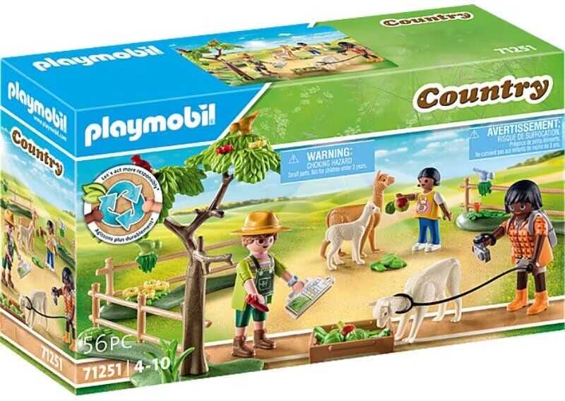 Playmobil Country Paseo Con Alpaca Talla Única Niño