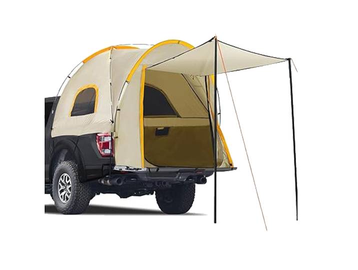 Tente de camping pour pick-up, 210D Oxford avec auvent, imperméable, portable, tailles S, M, L
