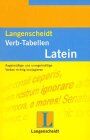 Langenscheidt Verb-Tabellen: Langenscheidts Verb-Tabellen, Latein - Preis vom 09.10.2026 07:28:09 h