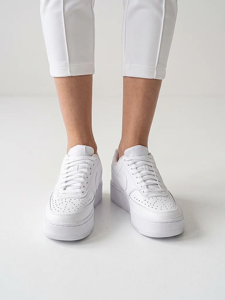 Nike Damen Sneaker Court Vision Alta weiss   40 W