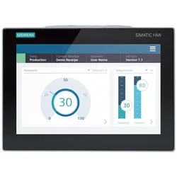 Siemens 6AV2128-3MB27-0BX0 SIMATIC HMI MTP1200 Unified Comfort PRO Vorbereitet für Tragarm und Erweiterungselemente 6AV21283MB270BX0