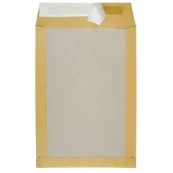 Mailmedia, Versandtasche + Luftpolstertasche, Papprückwandtaschen DIN B4 ohne Fenster braun 100 St. (100 Stk.)