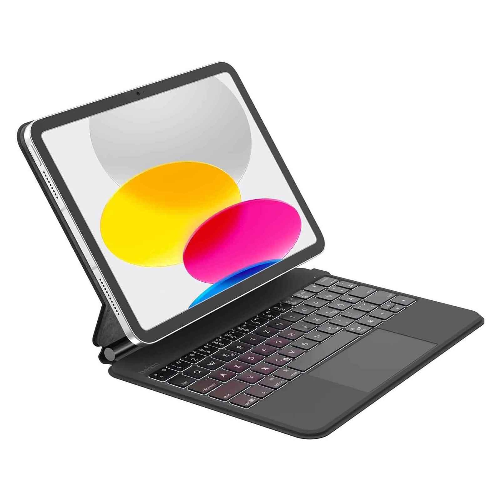 Belkin Pro Tastatur mit Hülle (DE, Apple iPad 2022 (10. Gen)) (BBZ002DE-V3)