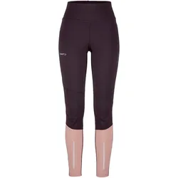 CRAFT ADV Essence Wind Leggings Damen 499726 - dk plum/charm L