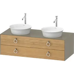 Duravit White Tulip Konsolenwaschtischunterbau wandhängend Natur Eiche & Stein Grau Matt & Hochglanz WT4993BH5H20010
