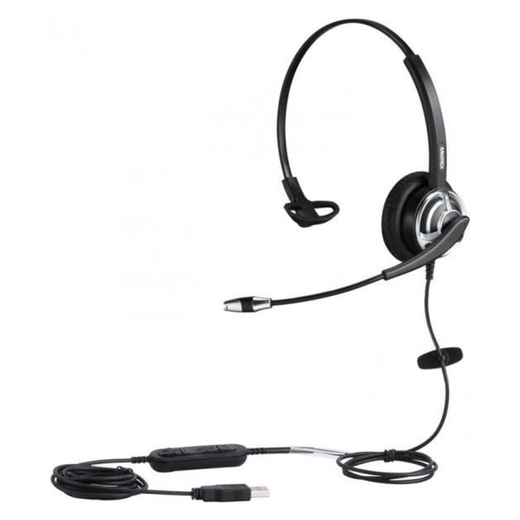 Plusonic Headset 8.1MS monaural, NC, Wideband USB (Kabelgebunden, USB-A, Microsoft Teams) (8805-8.1MS)