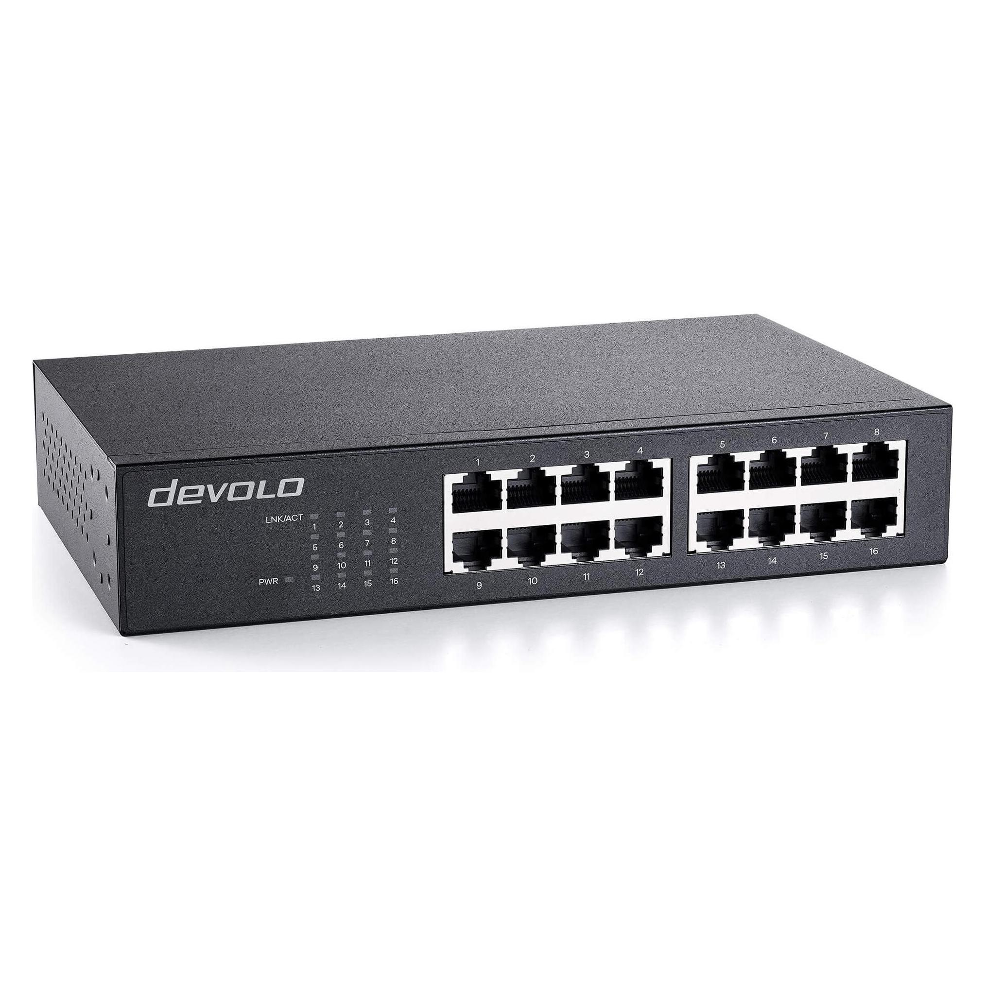 Devolo Gigabit Switch 16 Port 7235 (16 Ports) (7235)