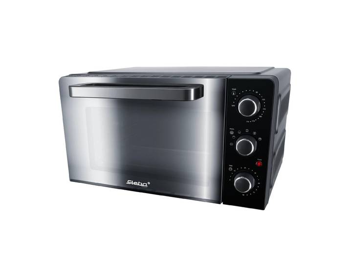 CASO Minibackofen KB 224 , schwarz, B:52,5cm H:30cm T:43cm, Minibacköfen, Minibackofen