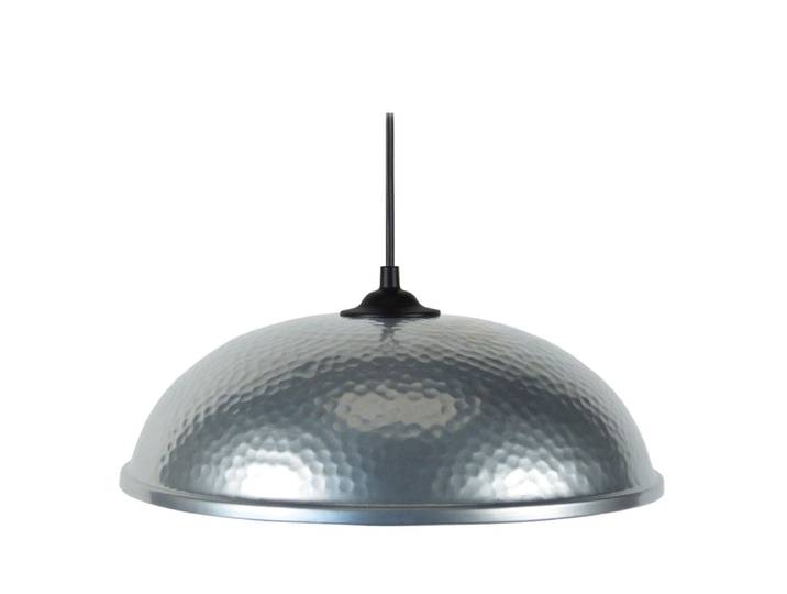 Suspension métal noir abat-jour métal aluminium