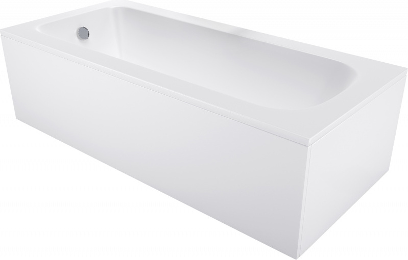 Mexen Vega Badewanne rechteckig 190 x 90 cm mit Verkleidung, weiß - 55011909000X