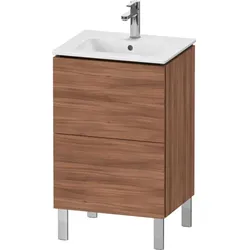 Duravit L-Cube Waschtisch-Unterschrank LC667107979 52x42,1x70,4cm, 2 Auszüge, stehend, nussbaum natur