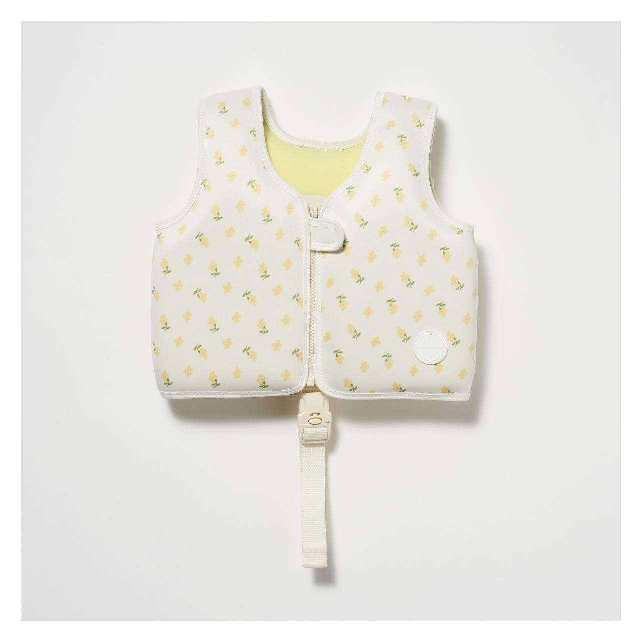 Sunnylife Schwimmweste (2-3 Jahre) - Sonny the Sea Creature Neon Orange (S3VEUMMI)