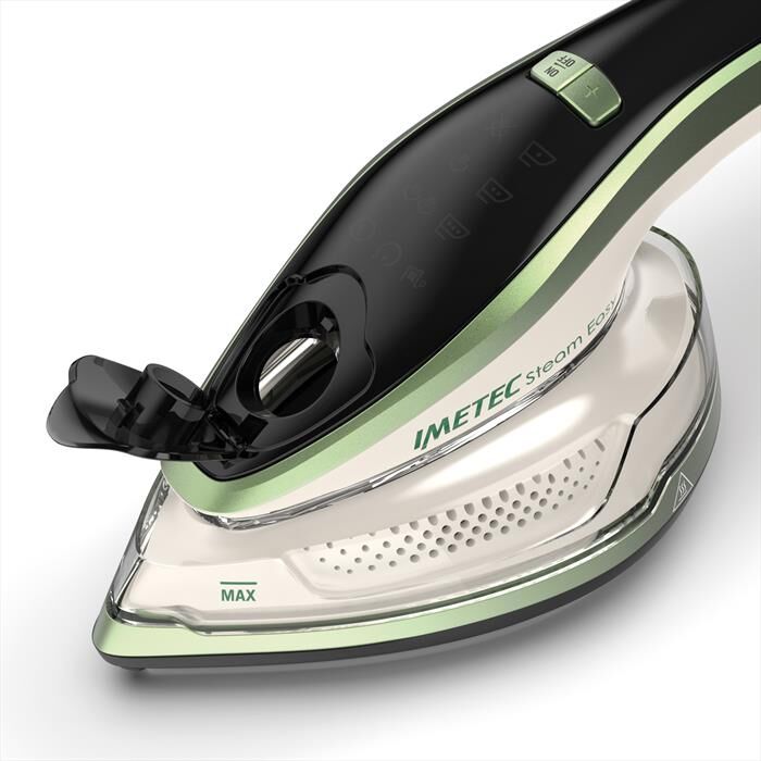 Imetec Ferro Da Stiro Verticale Steam Easy-bianco, Verde, Nero
