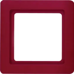 Berker 10116062 Rahmen 1fach Q.1 rot
