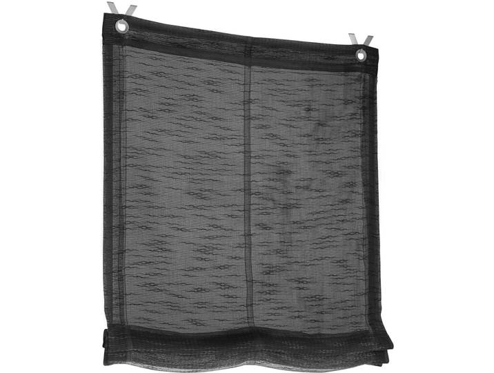 Raffrollo KUTTI Celtic Gr. 1, grau (anthrazit), B:45cm H:140cm, Obermaterial: 100% Polyester, Raffrollos, Raffrollo, halbtransparent, Polyester, Hakenaufhängung