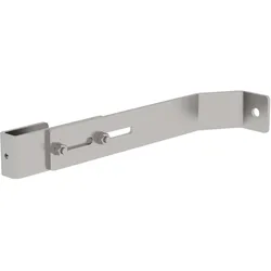 Munk, Leiter + Gerüst, Wandhalter, verstellbar, Edelstahl f. Schachtleiter (33 cm)