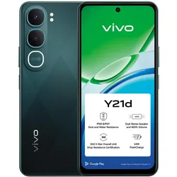 Vivo Y21d (256 GB, Green, Jade Green, 6.68", 4G), Smartphone, Grün
