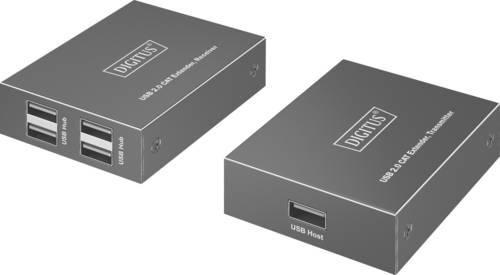 Digitus DA-73120 USB-A, USB-A (USB 2.0), RJ45 USB Extender über Netzwerkkabel RJ45 150m