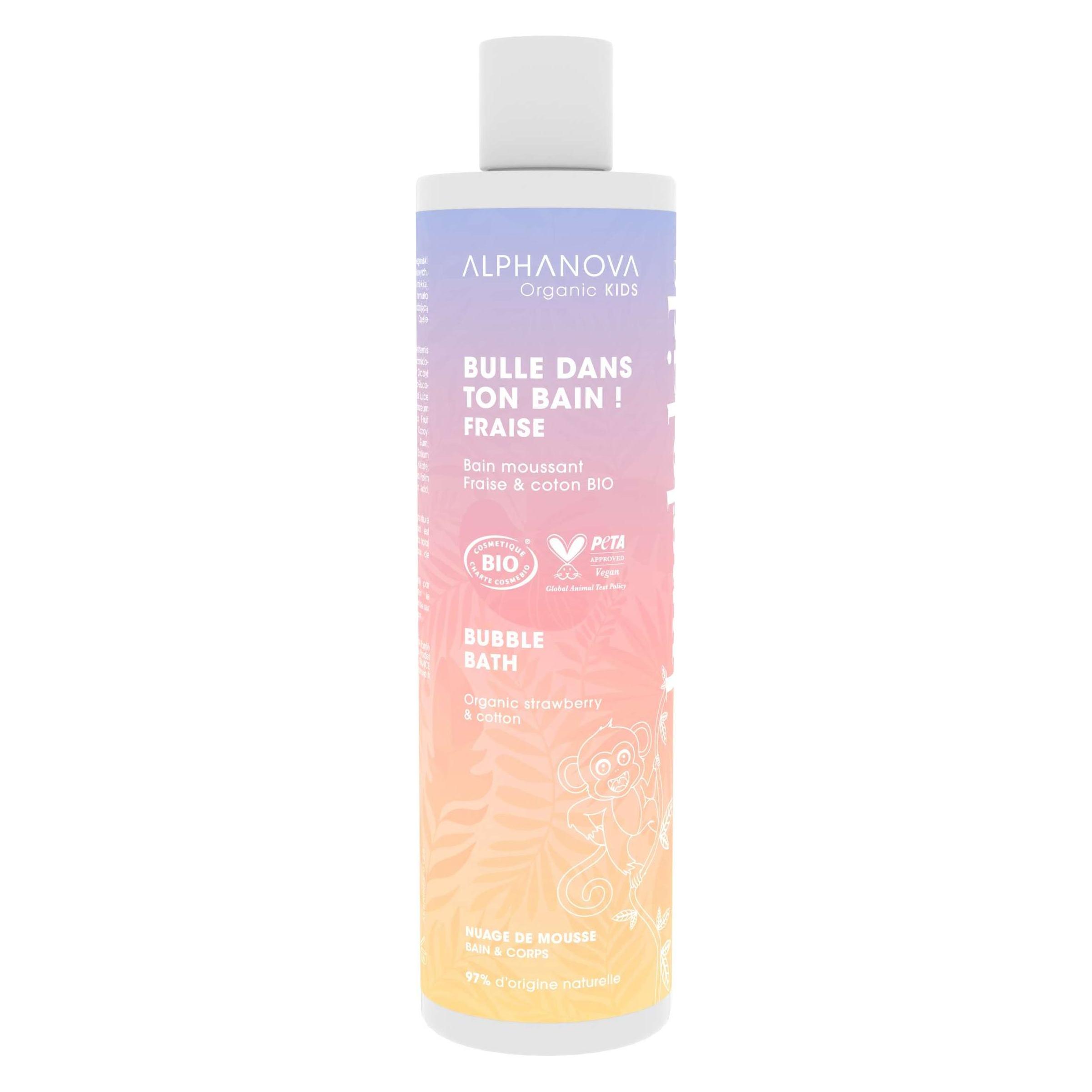 Alphanova kids Schaumbad Erdbeere Bio (AKBAIN)
