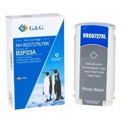 G&G Image Druckerpatrone HP 727XLPBK/ B3P23A kompatibel fotoschwarz