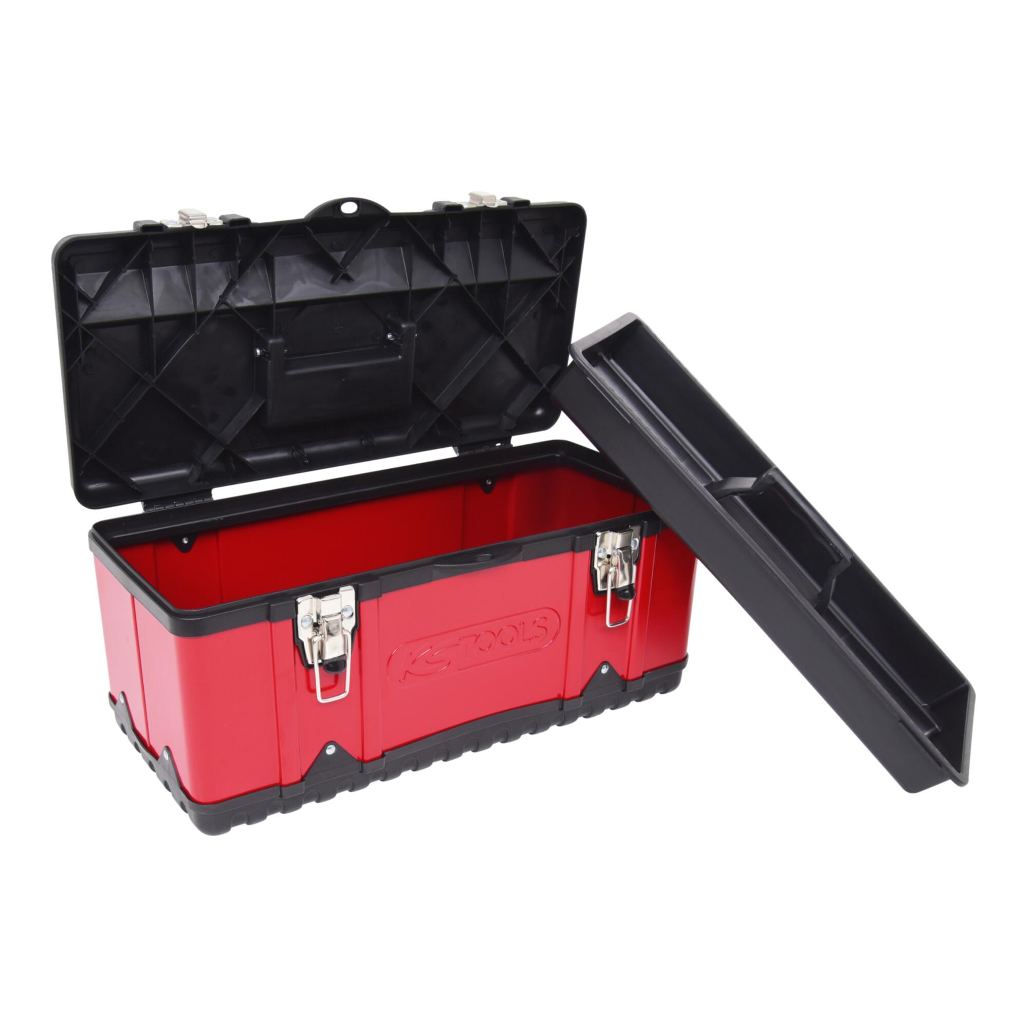 KS Tools Kunststoff-Stahlblech-Werkzeugkiste, 470x238x203mm (850.0350)