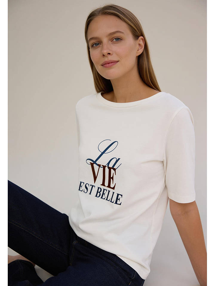 More & More Shirt in Creme - 42