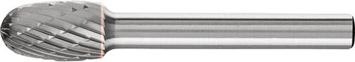 PFERD HM-Frässtift DIN 8032, mit 6-mm-Schaft, Tropfenform TRE, Zahnung 3 PLUS