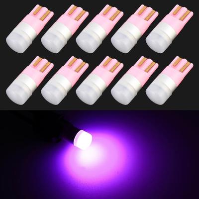 Inspired Deals 10PCS T10 LED Bulb W5W 194 LED Replacement Car Clearance Parking Lights purple Light