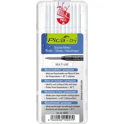 Pica Dry Wasserstrahl Ersatzminen für Tieflochmarker-Bleistift 2.8 mm weiß