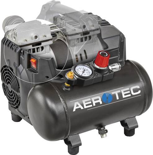 Aerotec Druckluft-Kompressor SUPERSIL 6 6l 8 bar